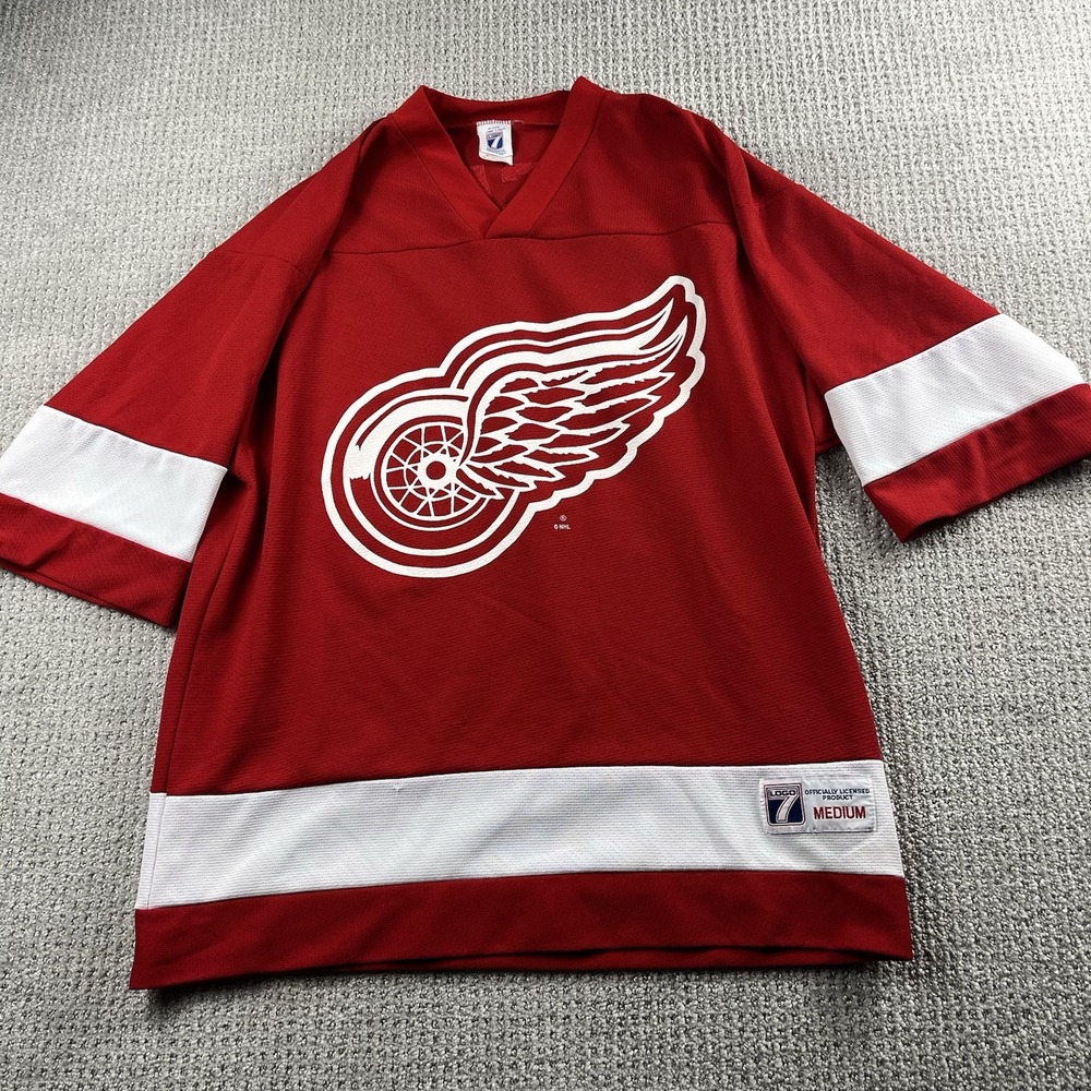 Vintage DETROIT RED WINGS #25 Darren McCarty Hockey Jersey Logo 7 Men's Medium